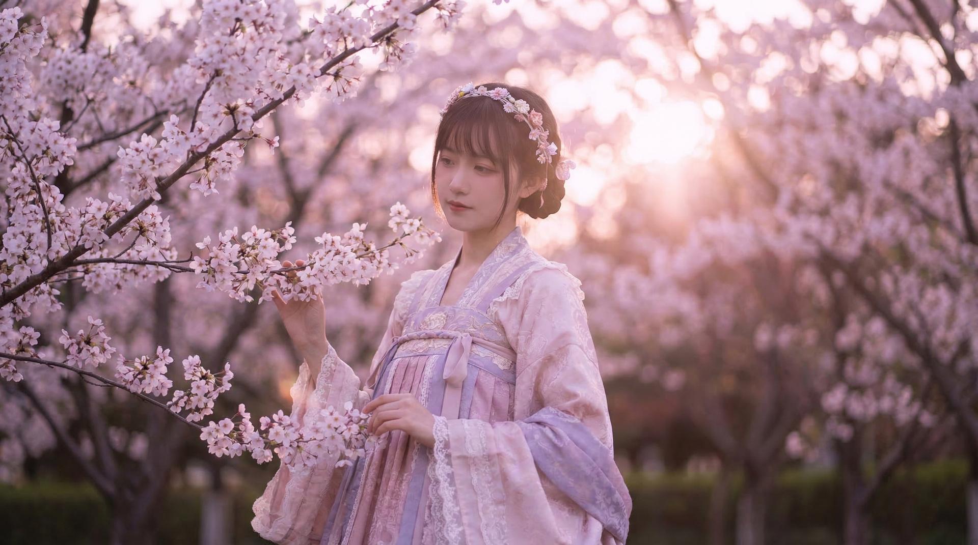 抖阴原创传媒 - 樱花季唯美写真