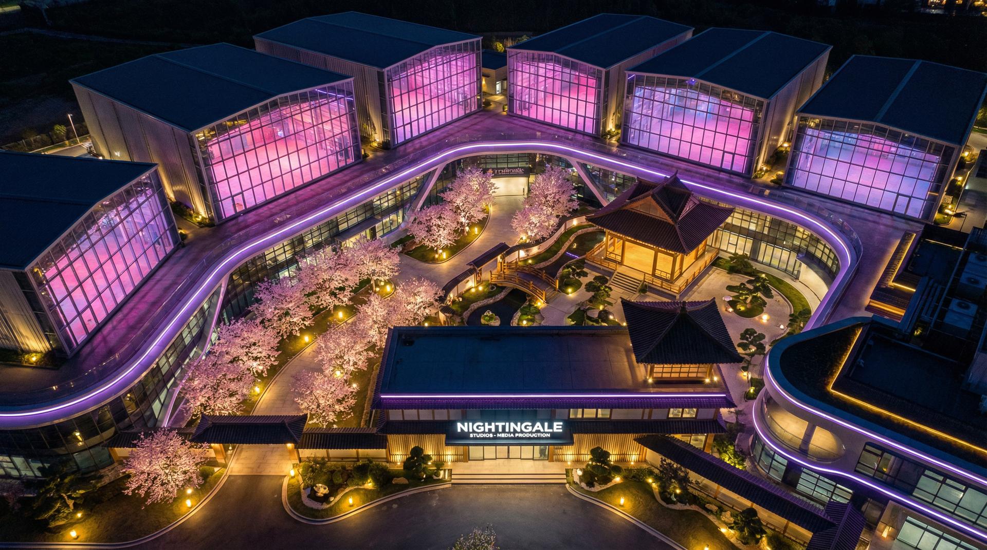 抖阴传媒基地 - 影视制作基地航拍